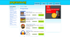 Desktop Screenshot of programas.org