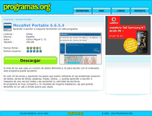 Tablet Screenshot of mecanet-portable.programas.org